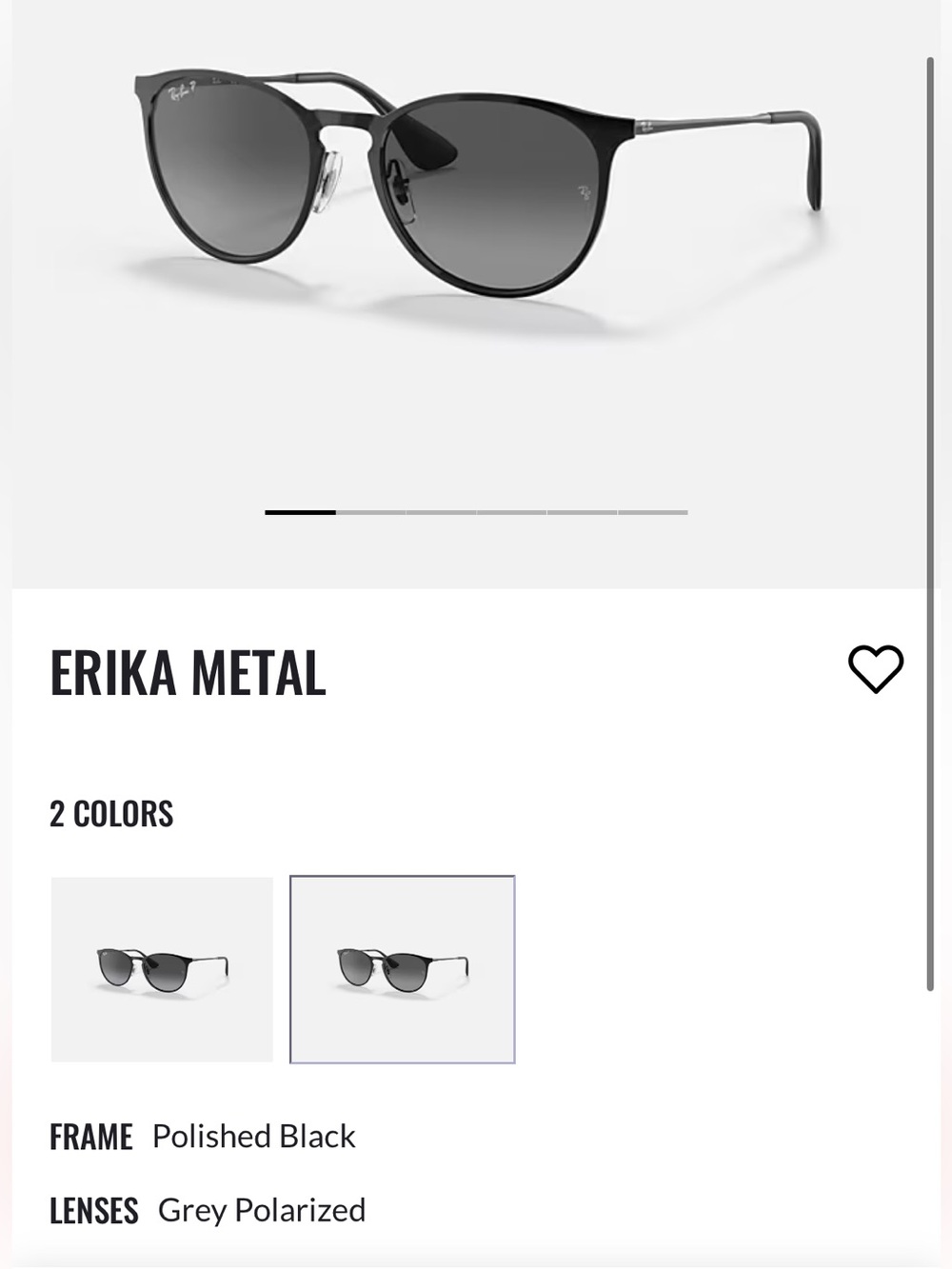 Ray-Ban polarized sunglasses